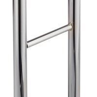 relaxdays Herrendiener silber Metall 49,0 x 106,0 cm, 1 St.
