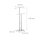 relaxdays Herrendiener silber Metall 49,0 x 106,0 cm, 1 St.