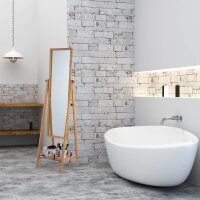 relaxdays Spiegel braun 40,0 x 36,0 x 159,5 cm
