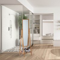 relaxdays Spiegel braun 40,0 x 36,0 x 159,5 cm