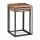 relaxdays Beistelltische-Set rechteckig Holz braun, 3 St.