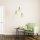 relaxdays Beistelltische-Set rund Glas schwarz, 2 St.