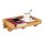 relaxdays Bettablage braun 32,5 x 27,0 cm, 1 St.