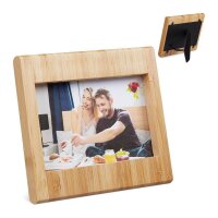 relaxdays  Bilderrahmen braun 16,5 x 15,5 cm, 1 St.