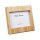 relaxdays  Bilderrahmen braun 16,5 x 15,5 cm, 1 St.