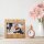 relaxdays  Bilderrahmen braun 16,5 x 15,5 cm, 1 St.