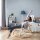 relaxdays Beistellregal braun, schwarz 50,0 x 35,0 x 80,0 cm, 1 St.