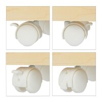 relaxdays Kinderregal Holzoptik 108,0 x 29,0 x 88,0 cm, 1 St.