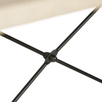 relaxdays Beistellregal braun, schwarz 95,0 x 35,0 x 80,0 cm, 1 St.