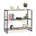 relaxdays Beistellregal braun, schwarz 95,0 x 35,0 x 80,0 cm, 1 St.
