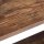 relaxdays Beistellregal braun/schwarz 73,0 x 30,0 x 136,0 cm, 1 St.