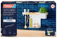 tesa Küchen-Organizer Kombi Set S weiß 60,0 x 15,0 x 34,0 cm, 1 Set