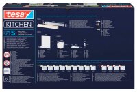 tesa Küchen-Organizer Kombi Set S weiß 60,0 x 15,0 x 34,0 cm, 1 Set