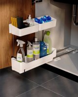 tesa KITCHEN SIDE PULL-OUT SET Schubladen weiß 48,5...