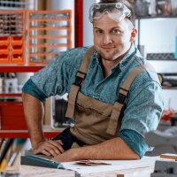 relaxdays Schwerlastregal 10033049_0 rot/braun 70,0 x...