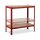relaxdays Schwerlastregal 10033049_0 rot/braun 70,0 x 30,0 x 150,0 cm