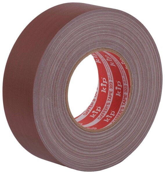 kip® 323 GAFFER‘S TAPE Gewebeband braun 50,0 mm x 50,0 m 1 St.