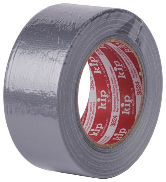 kip® Steinband 3824 Gewebeband silber 50,0 mm x 50,0 m 1 St.