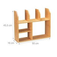 relaxdays Küchen-Organizer natur 55,0 x 16,0 x 45,5 cm, 1 St.
