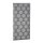 relaxdays Duschrollo schwarz, grau 80,0 x 240,0 cm