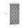 relaxdays Duschrollo schwarz, grau 80,0 x 240,0 cm