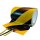 Tunnel-Tape 986 Gewebeband schwarz 150,0 mm x 15,0 m 1 St.