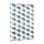 relaxdays Duschrollo Dreiecke 120,0 x 240,0 cm