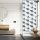 relaxdays Duschrollo Dreiecke 120,0 x 240,0 cm