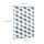 relaxdays Duschrollo Dreiecke 120,0 x 240,0 cm