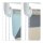 relaxdays Duschrollo Dreiecke 120,0 x 240,0 cm