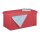 relaxdays Sitztruhe 10031616_708 rot Holz 76,5 cm