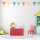 relaxdays Sitztruhe 10031616_708 rot Holz 76,5 cm