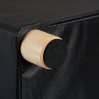 relaxdays Sitztruhe 10031588_46 schwarz Holz 76,0 cm  ( 10031588_46 )