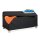 relaxdays Sitztruhe 10031588_46 schwarz Holz 76,0 cm  ( 10031588_46 )