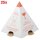 WIHEDÜ Palettenhütchen rot, weiß 23,0 cm, 25 St.
