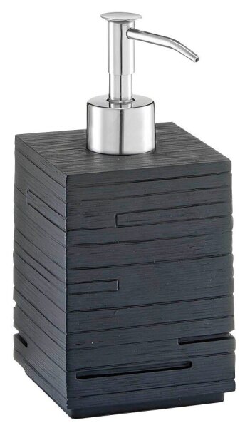 Zeller Seifenspender Schiefer 18316 schwarz Polyresin 440,0 ml, 1 St.