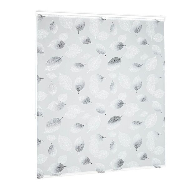 relaxdays Duschrollo Blätter 140,0 x 240,0 cm  ( 10032541_1048 )