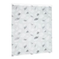 relaxdays Duschrollo Blätter 140,0 x 240,0 cm  (...