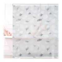 relaxdays Duschrollo Blätter 140,0 x 240,0 cm  (...