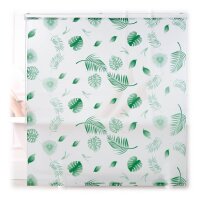 relaxdays Duschrollo Blätter 160,0 x 240,0 cm