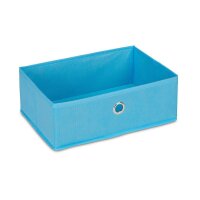 relaxdays Kinderregal weiß/blau 71,0 x 23,0 x 74,0 cm, 1 St.