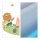 relaxdays Kinderregal weiß/blau 71,0 x 23,0 x 74,0 cm, 1 St.