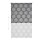 relaxdays Duschrollo schwarz, grau 100,0 x 240,0 cm