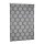 relaxdays Duschrollo schwarz, grau 120,0 x 240,0 cm