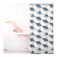 relaxdays Duschrollo Dreiecke 80,0 x 240,0 cm