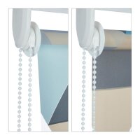 relaxdays Duschrollo Dreiecke 80,0 x 240,0 cm