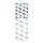 relaxdays Duschrollo Dreiecke 80,0 x 240,0 cm