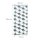 relaxdays Duschrollo Dreiecke 80,0 x 240,0 cm