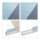 relaxdays Duschrollo Dreiecke 80,0 x 240,0 cm