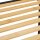 relaxdays Beistellregal braun, schwarz 39,0 x 32,5 x 95,0 cm, 1 St.